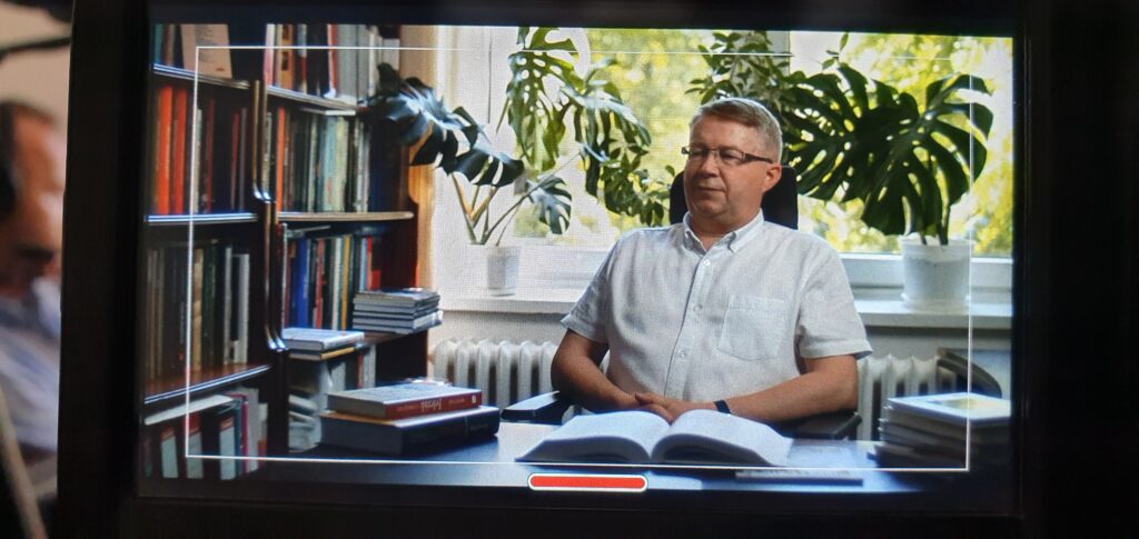 Dr Wojciech Frazik na krakowskim planie